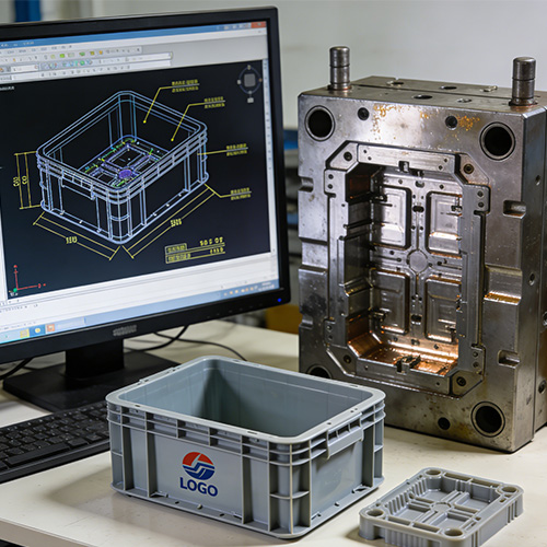 Trung Quốc ép phun tùy chỉnh cho thùng nhựa