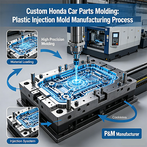 Khuôn đúc phụ tùng ô tô Honda tùy chỉnh
