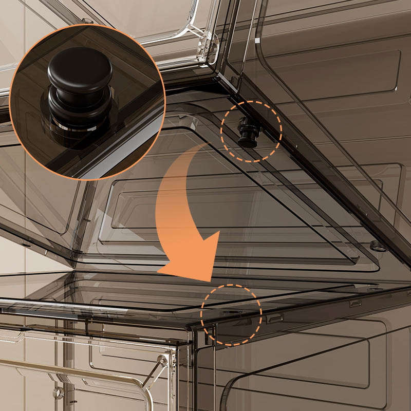 Acrylic shoe box molding