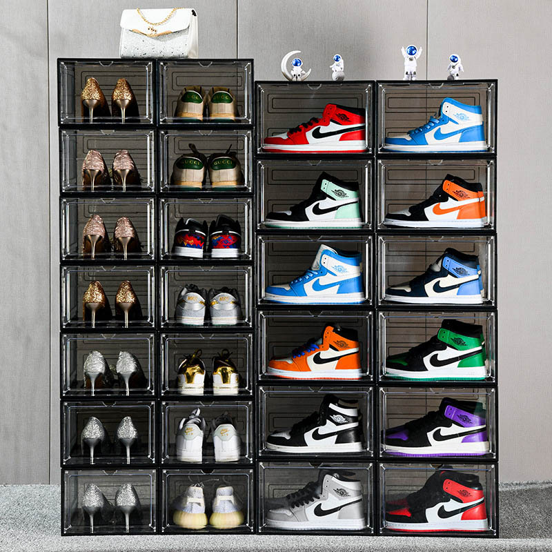 Acrylic shoe box molding