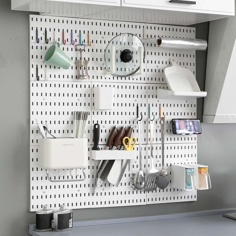 Perforated board molding