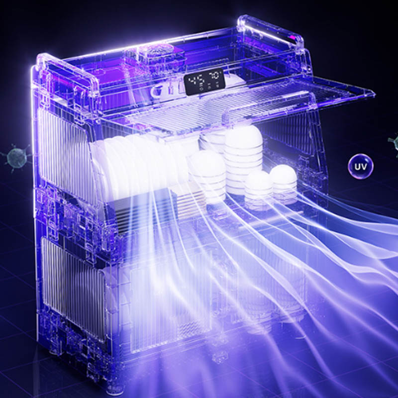 Tableware storage rack molding