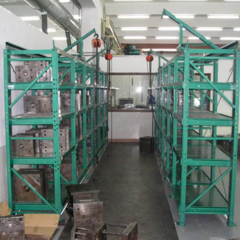 Tableware storage rack molding