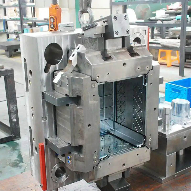 Transparent plastic display cabinet molding