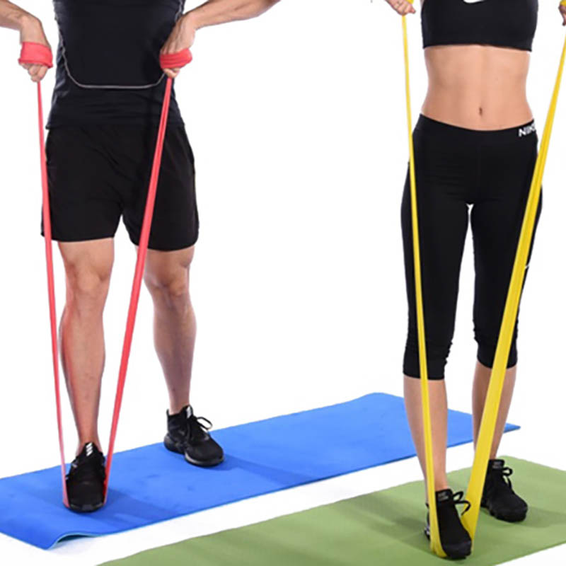 Fitness elastic band molding