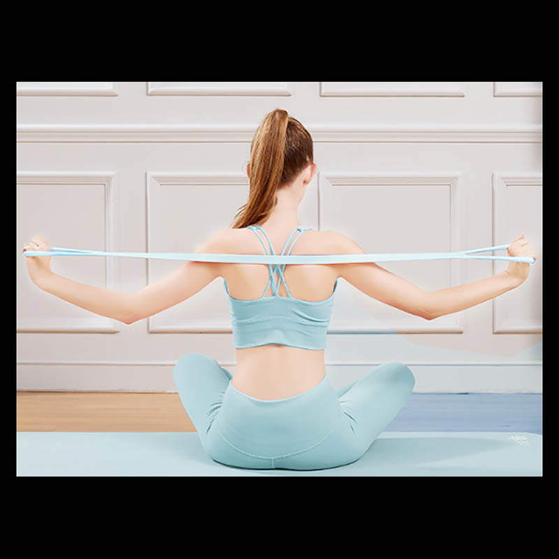 Fitness elastic band molding