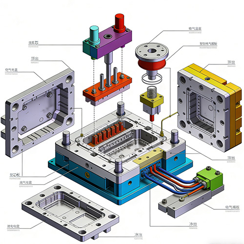 Đúc-Nhựa-Điện-Hộp-Đúc