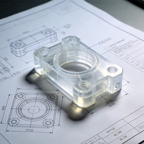 Phần tùy chỉnh gia công CNC bằng nhựa