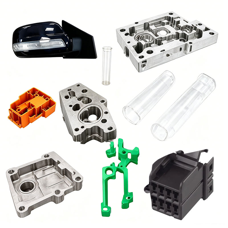 Đúc các bộ phận thân xe bằng nhựa