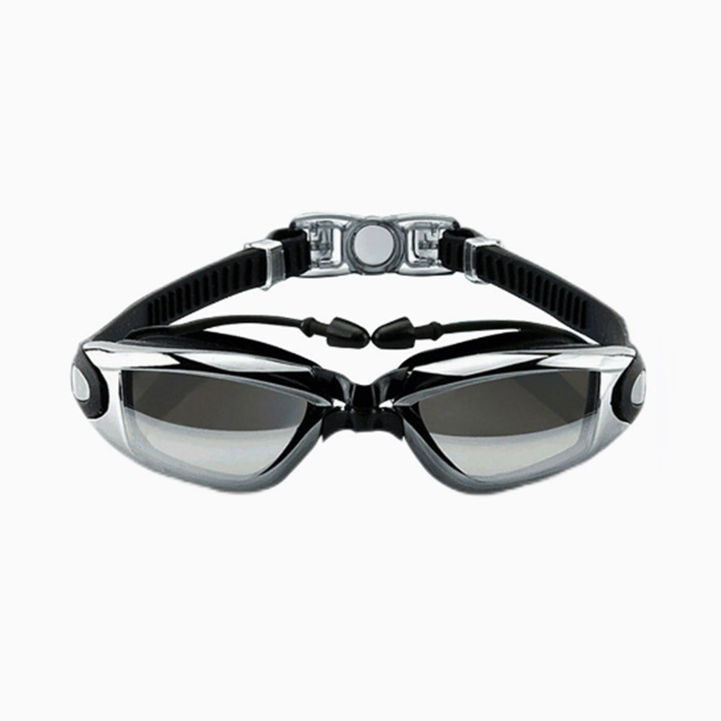 Goggles bơi và ống kính và kính